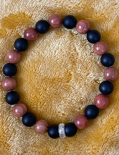 Men's Beaded Bracelet-10mm