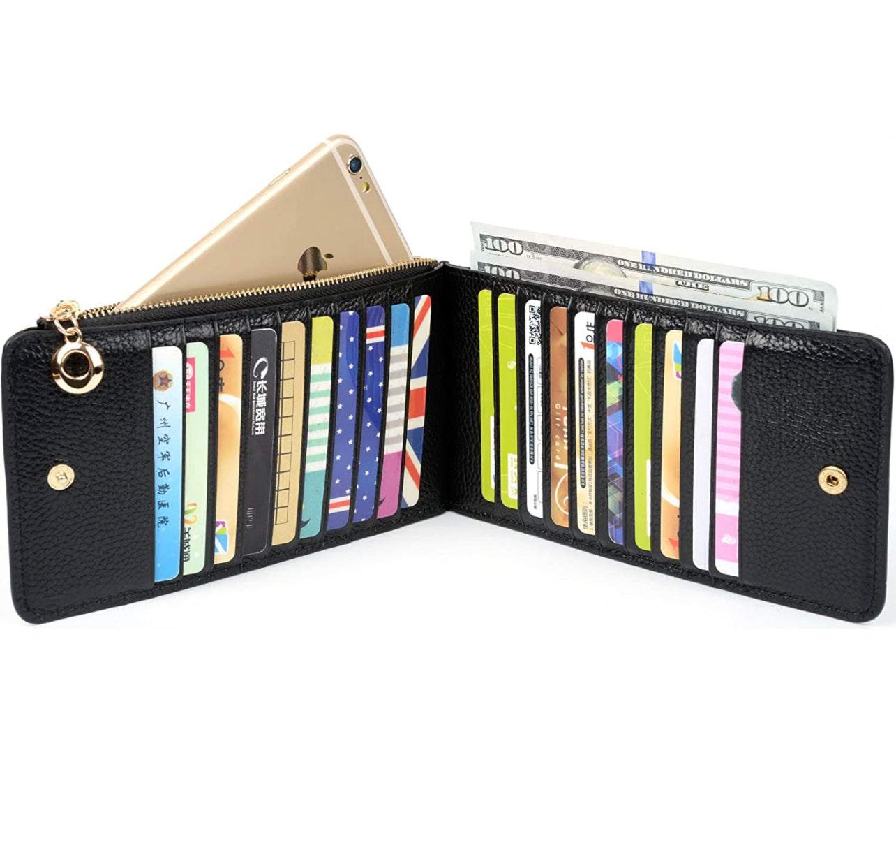 Genuine Leather Multi Card Wallet