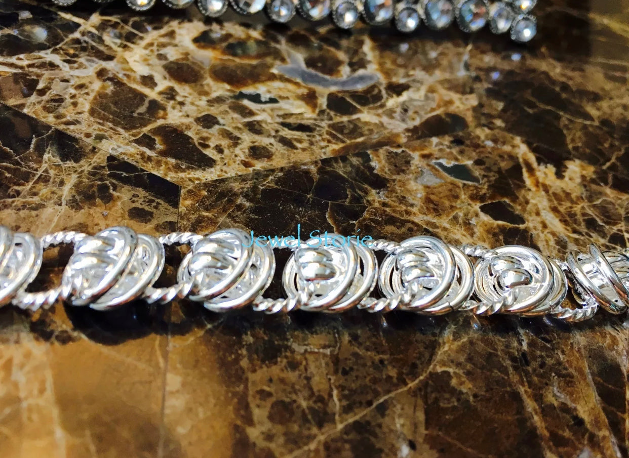 925 Sterling Silver Chain Link Bracelet