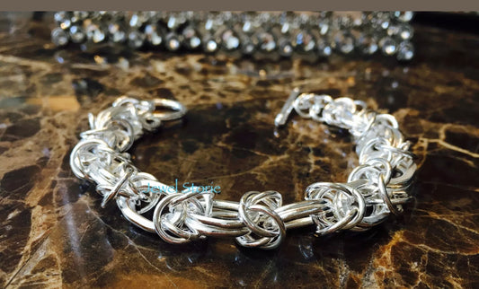 925 Sterling Silver Chain Link Bracelet