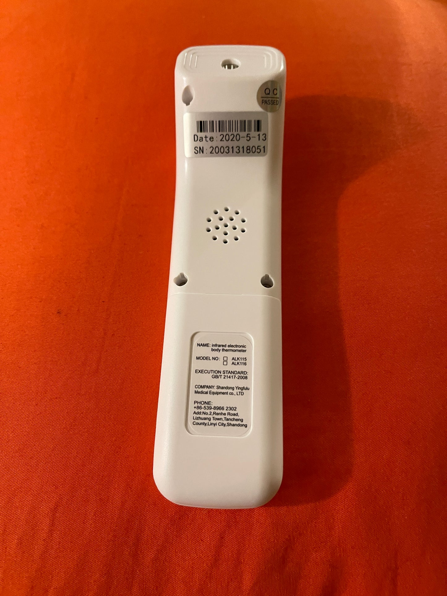 Electronic Body Thermometer